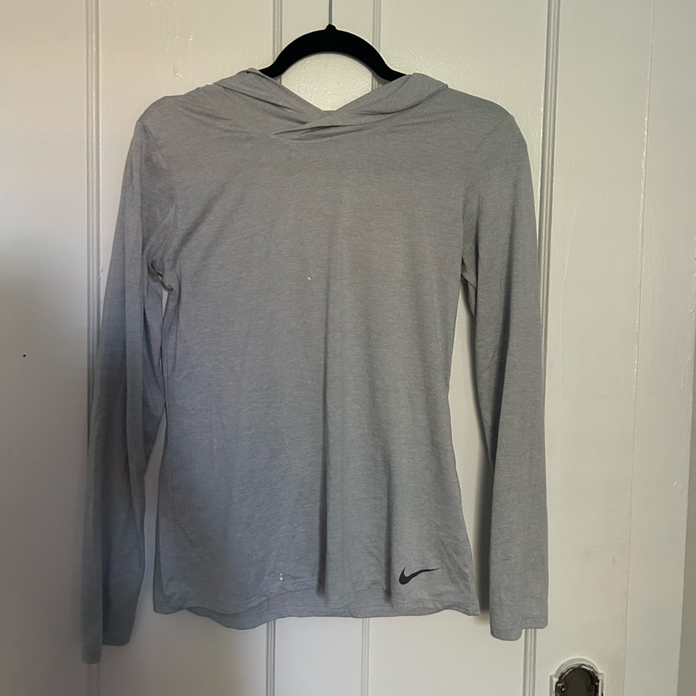 Light Blue Long Sleeve Hoodie